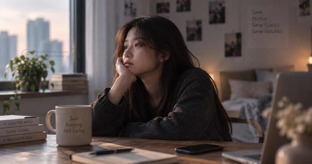 Lối sống vô cảm có thể được hiểu là trạng thái một người dần ít phản ứng cảm xúc hơn 