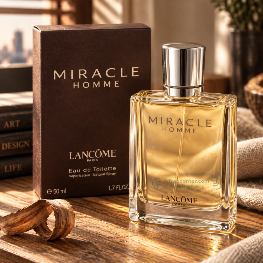 Miracle Homme - Chai nước hoa phù hợp cho môi trường công sở