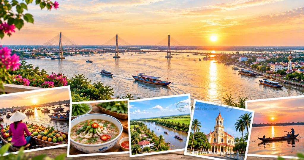Điều khiến chuyến du lịch Bình Minh đáng nhớ là cảm giác được bước vào một không gian miền Tây bình dị