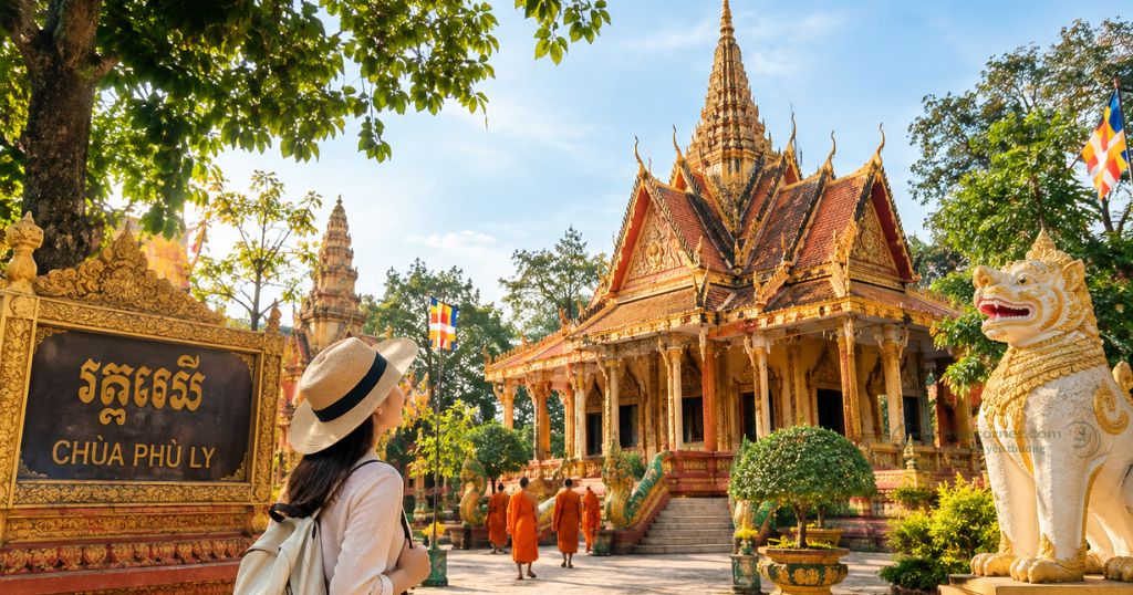 Chùa Phù Ly là một điểm đến đáng để bạn dành thời gian tìm hiểu khi đến du lịch Bình Minh