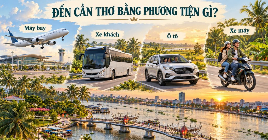 Nếu xuất phát từ TP.HCM, bạn có thể chọn xe khách để đỡ phải tự lái và có thời gian nghỉ ngơi trên đường