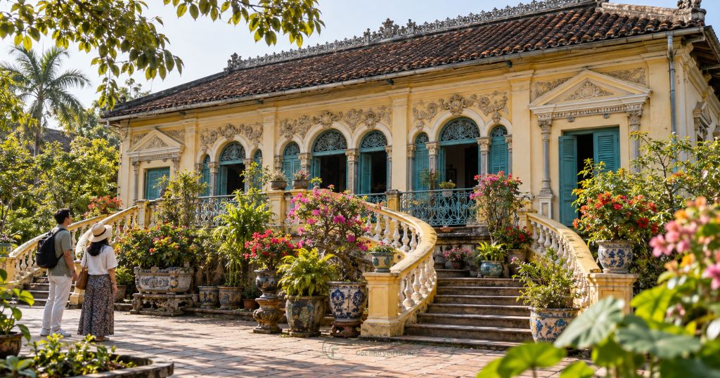 Nhà cổ Bình Thủy là một trong những địa điểm du lịch Cần Thơ nổi tiếng