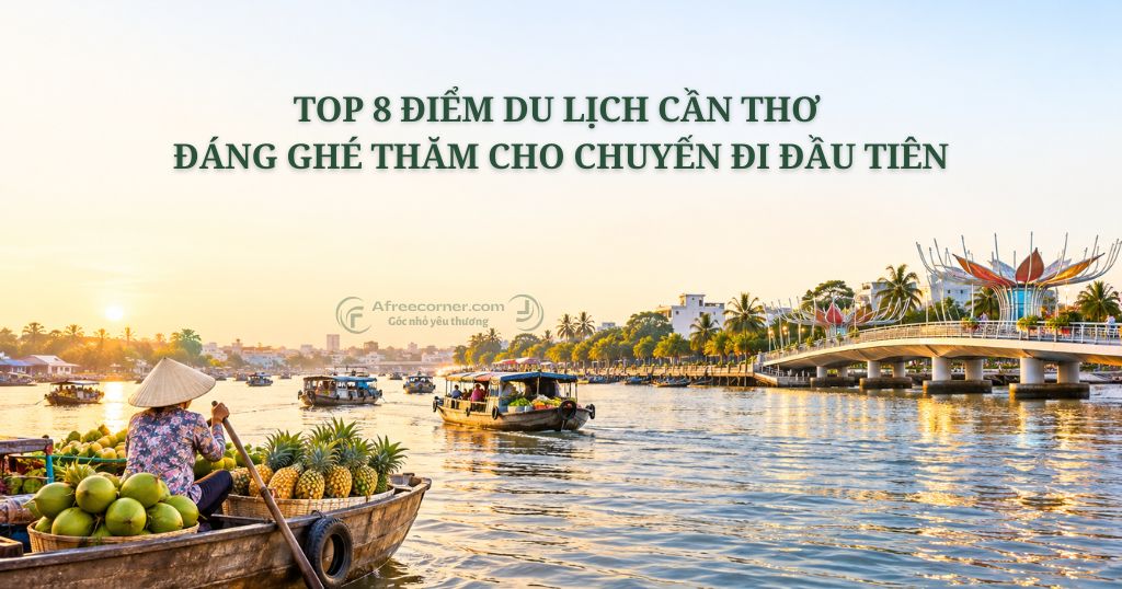 Du lịch Cần Thơ thường được nhớ đến với những buổi sáng đi chợ nổi trên sông
