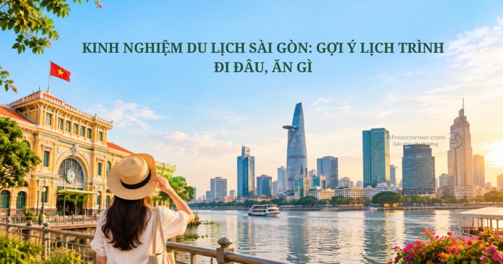 Kinh Nghiệm Du Lịch Sài Gòn: Gợi Ý Lịch Trình Đi Đâu, Ăn Gì