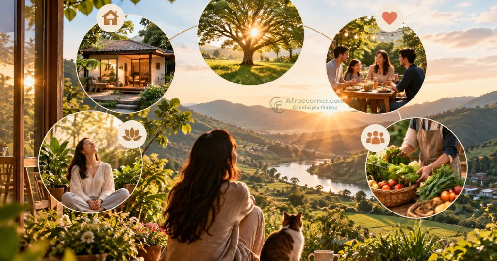 Lối sống Buen Vivir lại khuyến khích chúng ta nhìn nhận cuộc sống từ những giá trị mang tính lâu dài