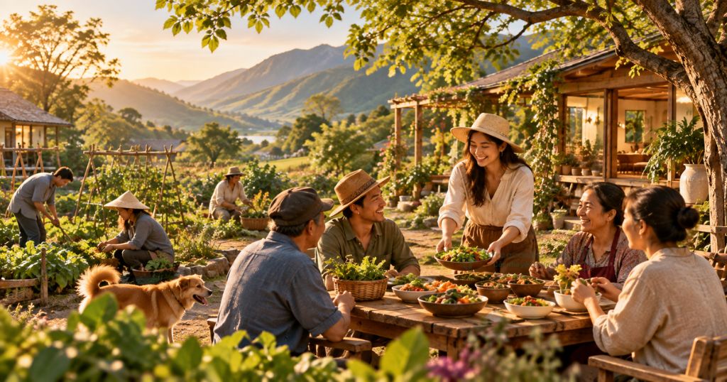 Một xã hội tốt đẹp nuôi dưỡng sự tin tưởng, tinh thần tương trợ và khả năng giải quyết khó khăn