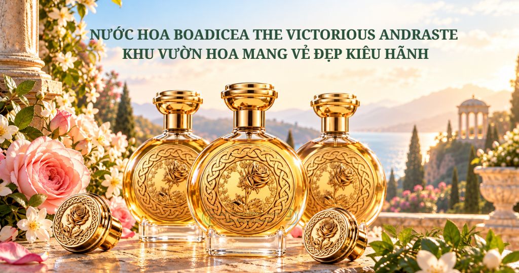 Review Nước hoa Boadicea The Victorious Andraste - Khu vườn hoa mang vẻ đẹp kiêu hãnh
