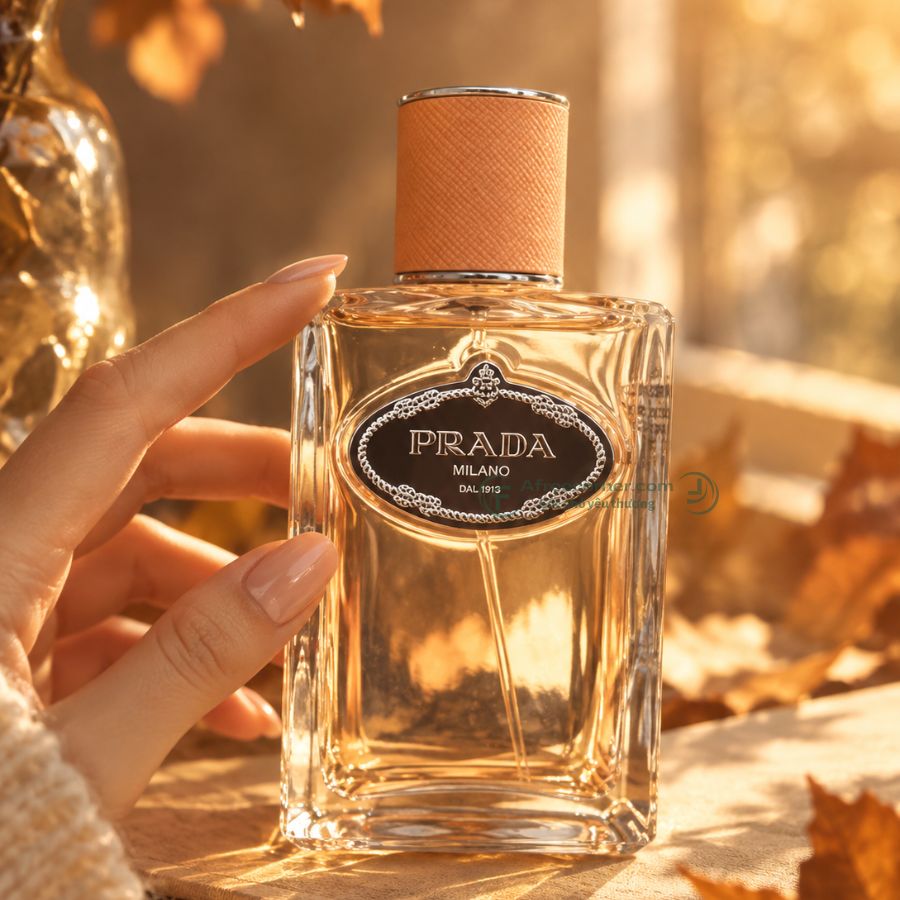 Nước hoa Prada Infusion de Santal Chai có độ lưu hương ở mức khá, thiên về kiểu mùi hương nằm gần da