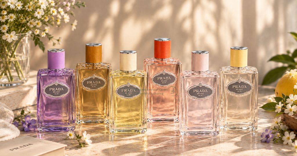 Nước hoa Prada Infusion de Santal Chai Eau de Parfum thuộc bộ sưu tập Les Infusions de Prada