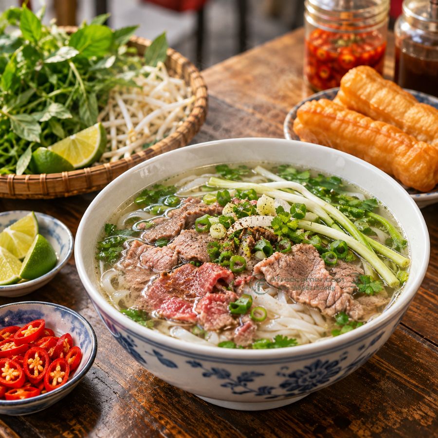 Phở Hà Nội mang đậm hương vị truyền thống của ẩm thực thủ đô